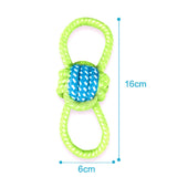 New Cotton Dog Rope Toy Knot Puppy Chew Teething Toys Teeth Cleaning Pet Palying Ball For Small Medium Large Dogs Wholesale BTZ1