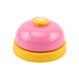 Pet Toy Training Dinner Small Bell Footprint Ring