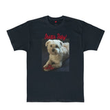 Personalized Custom Pet Photo Text T-shirt Made In USA Short-sleeved Print Letters