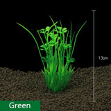 2017 New 13cm Underwater Artificial Aquatic Plant Ornaments For Aquarium Fish Tank Green Water Grass Landscape Decoration
