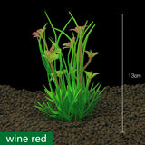 Underwater Artificial Aquatic Plant Ornaments For Aquarium Fish Tank Green Water Grass