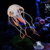 Swim Glowing Effect Artificial Jellyfish Aquarium Fish Tank Decoration