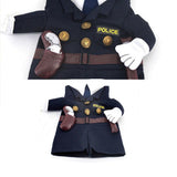 Funny Fashion Pet Dog Cat Clothes Costume Dress Doctor Policeman Cowboy Suit Outfit Cotton Apparel S M L