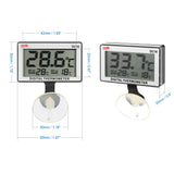 YUGE Aquarium Heater with Thermometer Alarm Submersible Water Temperature Meter Temperature Controller Kit Set Fish Tank Heating