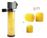 3 in 1 Aquarium Filter Fish Tank Filter, Air Pump