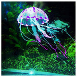 Swim Glowing Effect Artificial Jellyfish Aquarium Fish Tank Decoration