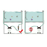220V Aquarium Fish Tank Adjustable Temperature External Heater EH-300 EH-500 AU/EU/UK adapter