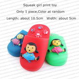 Rubber Squeak Toy for Dog Screaming Chicken Chew Bone Squeaky Ball Toys