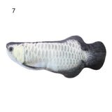1PC Artificial Fish Plush Cat Toys