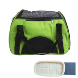 Folding Pet Carry Bag Oxford Breathable Mesh Cat Carriers Outside Portable Dog Travel Bag Waterproof