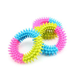 Puppy Toys Rubber Resistance To Bite Dog Toy Teeth Cleaning Chew Training