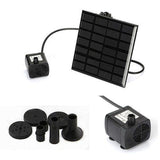 Solar Power Fountain Water Pump Panel Kit Pool Garden Fish Pond Waterpump aquarium brushless pump Water Pumps Solar Fountain