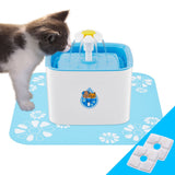 UK/EU/US Plug 2.5L Automatic Electric Water Fountain Pet Drinker