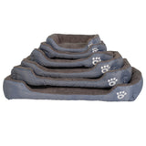 S-3XL 9 Colors Paw Pet Sofa Dog Beds Waterproof Bottom Soft Fleece Warm Cat Bed House Petshop Dropshipping cama perro