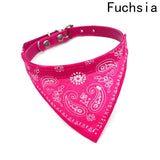 2018 New Fahsion Small Dog Scarf Adjustable Pet Collars Scarf Neckerchief