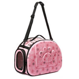 Foldable Pet Carrier Airline Approved Outdoor Travel Shoulder Bag