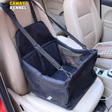 CAWAYI KENNEL Travel Dog Car Seat Cover Folding Hammock Pet Carriers Bag Carrying For Cats Dogs transportin perro autostoel hond