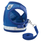 Pet Harness and Leash Set Reflective Jacket