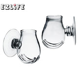 Glass Feeding Cup Fish Feeder Brine Shrimp Eggs Red Worms Food for Aquarium G01579