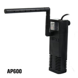 Aquarium Filter Submersible Internal Filter For Fish Tank Aquatic Spray Flow Biological Plus Power Filter Pump 3W/4W/8W