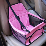 Nylon Waterproof 2 in 1 Carrier For Dogs Folding Thick Car Booster Seat Cover