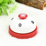 Pet Toy Training Dinner Small Bell Footprint Ring