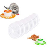 6PCS/Set Pet Dogs Cats Automatic Water Feeder Replace Accessories Fountain Filter Activated Carbon Filter Cat Feeding Product W1