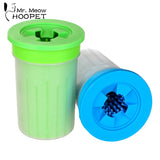 HOOPET Dog Brush Pet Foot Washer Cup Portable Dog Foot Wash Tools Soft Silicone Bristles Pets Clean Brush Quickly Cleaning Paws