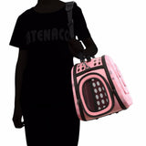 Gomaomi Foldable Pet Dog Carrier Airline Approved Outdoor Travel Puppy Shoulder Bag for Small Dog
