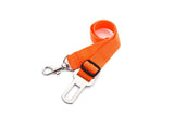 Dog car seat belt safety protector with leash Collar breakaway solid car harness