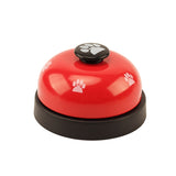 Pet Toy Training Dinner Small Bell Footprint Ring