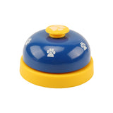 Pet Toy Training Called Dinner Small Bell Footprint Ring Dog Toys For Teddy Puppy Pet Call