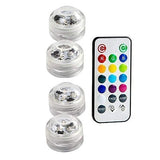Waterproof Battery Operated Multi Color Submersible LED Underwater Light for Fish Tank