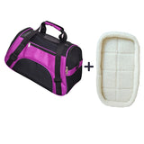 Folding Pet Carry Bag Oxford Breathable Mesh Carriers Waterproof