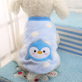 Autumn/Winter Cartoon Pet Puppy Cat Coats Jacket Warm Fleece Dog Costumes Clothes for Small Dogs Chihuahua Yorkshire Clothing