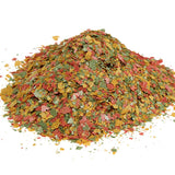 100g Tropical Ornamental Fish Food Goldfish Carp Small Fish Food 3 Color Flakes Feed Fish Products Aquarium Accessories EZLIFE 