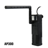 Aquarium Filter Submersible Internal Filter For Fish Tank Aquatic Spray Flow Biological Plus Power Filter Pump 3W/4W/8W