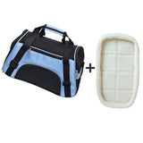 Folding Pet Carry Bag Oxford Breathable Mesh Carriers Waterproof