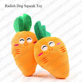 Fruit Vegetable Chicken Drum Bone Squeak Toy For Pet