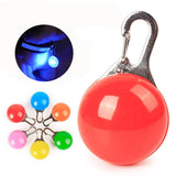 Pet Night Safety LED Flashlight Cat Dog Collar Leads Lights Glowing Pendant Necklace Pet Luminous Bright Glowing Collar in Dark