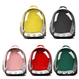 Pet Dog Carrier Backpack Transparent Bag Cat Dog Outdoor Hiking Travel Bag Pet Space Portable Bag Capsule Shaped Pet Carrier Bag