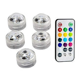 Waterproof Battery Operated Multi Color Submersible LED Underwater Light for Fish Tank