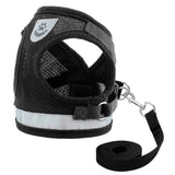 Pet Harness and Leash Set Reflective Jacket