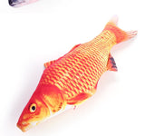 1pc cat toy pet New Lovely Artificial Fish Plush Pet Cat Puppy Dog Toys Sleeping Cushion Fun Toy Cat Mint Catnip Toys Gadget