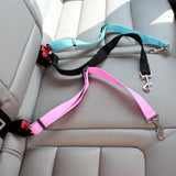 [TAILUP] Dog car seat belt safety protector travel pets accessories dog leash Collar breakaway solid car harness  py0006