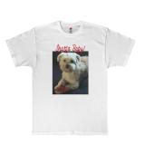 Personalized Custom Pet Cat Dog Photo Text Tee T-shirt Made In Usa Short-sleeved Print Letters
