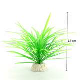 Simulation Artificial plants Aquarium Decor Water Weeds Ornament Plant fish tank aquarium Grass 12cm akvaryum dekor