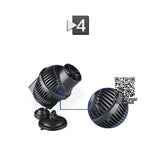 aquarium wave maker water pump for aquarium marine, submersible aquarium pond pump wave for fish tank coral reef 1x 2x 4x head