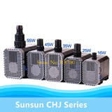 500-3000L/H SUNSUN CHJ Series Flux Adjustable Aquarium Water Pump Pond Garden Fountain Pump Fish Tank Submersible Pump 220V-240V