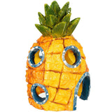 Fish Tank Aquarium Decor For SpongeBob & Squidward House Pineapple Cartoon House Home Ornaments Aquarium Accessories